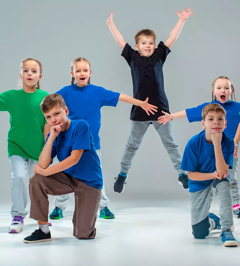 grupa taneczna dzieci